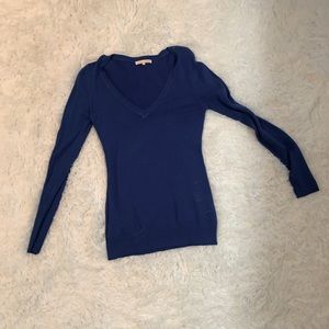Deep Blue Stretchy Sweater! XSmall